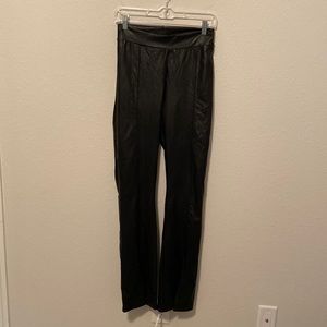 Commando Faux Leather Split Front Pant